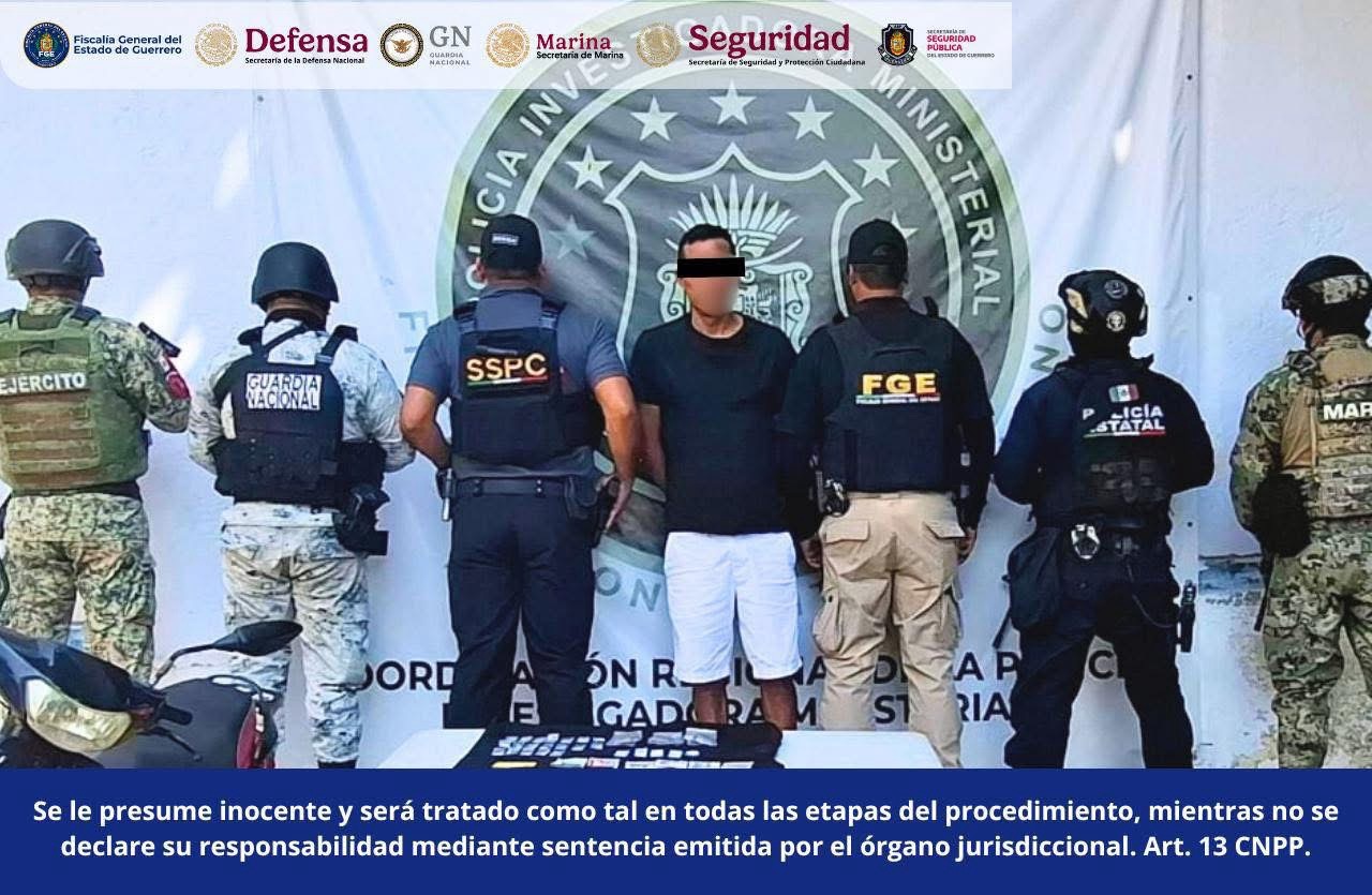 img_2029 #FGEGuerrero detiene en flagrancia a Saúl “N” en Acapulco; asegura presuntas dosis de narcótico y una motocicleta