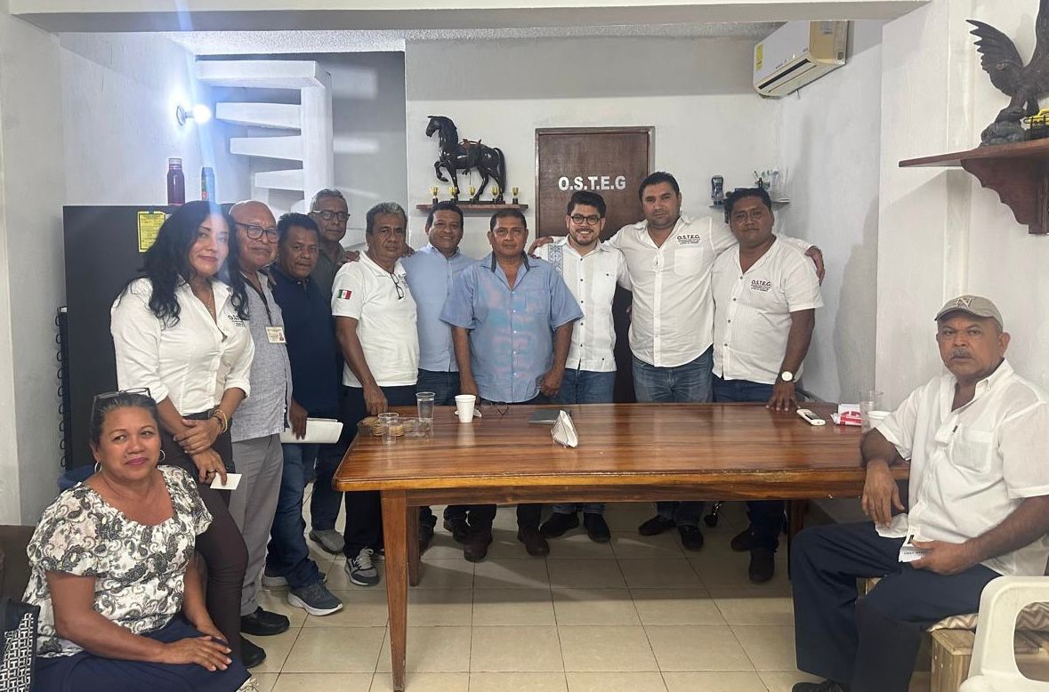 24664141-2870-4f02-b03e-e4627b838a71 Irugami Perea se reúne con integrantes de OSTEG y acuerdan trabajo conjunto por Acapulco