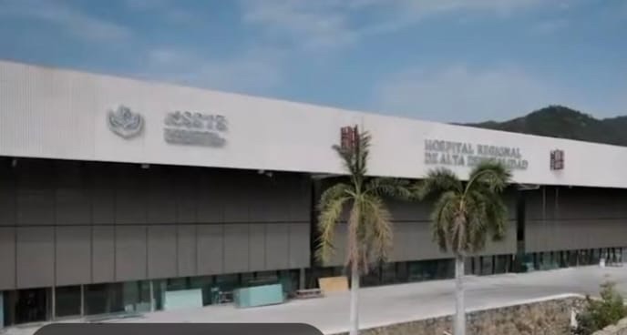 De vergüenza operativa médica en el nuevo hospital de Acapulco