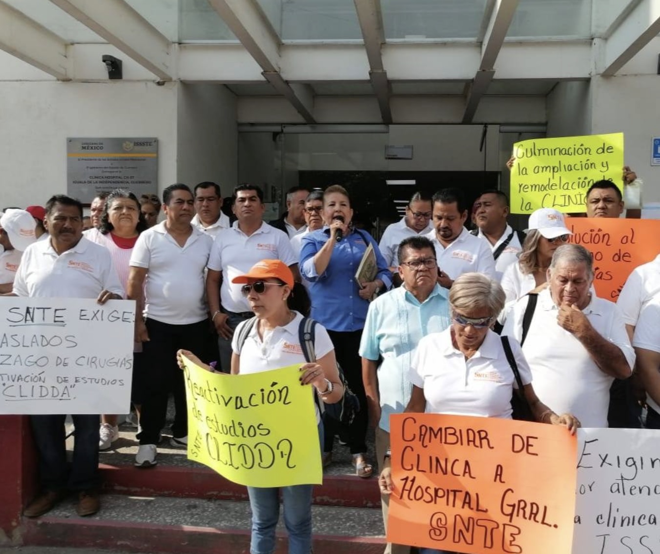 Reclaman mejoras en clínicas y hospitales del ISSSTE