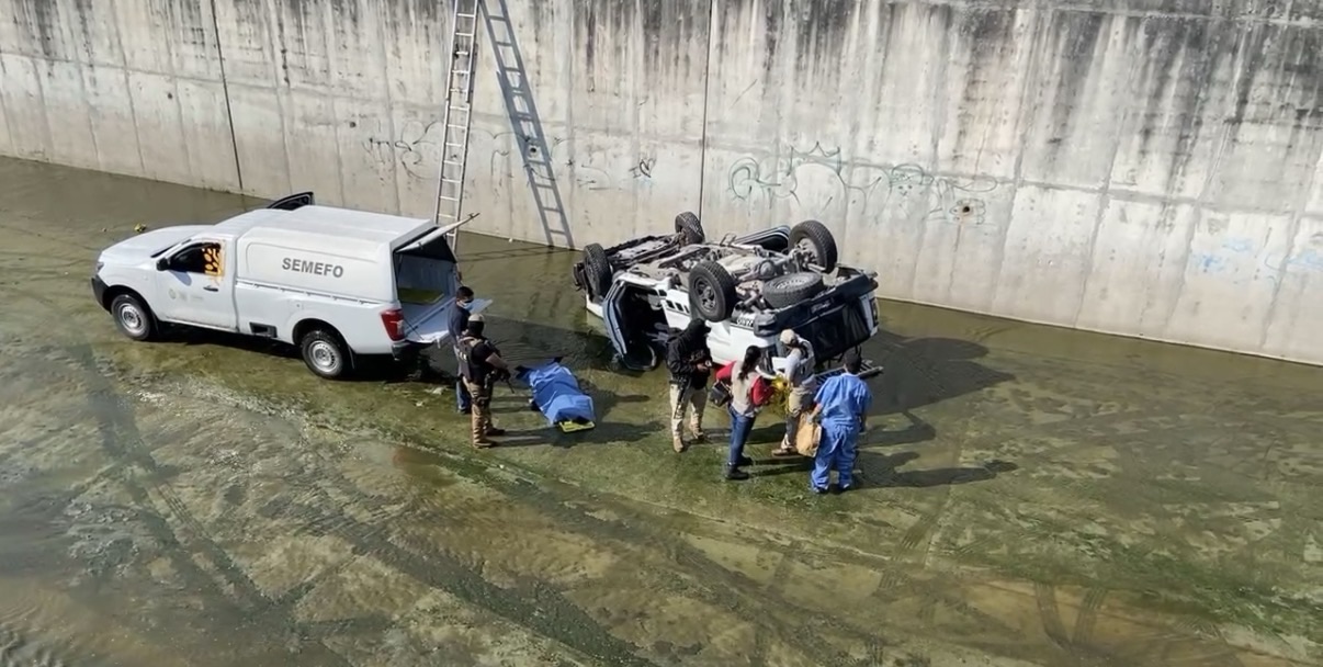 Mueren dos mujeres en Chilpancingo, tras caer con su camioneta al Huacapa