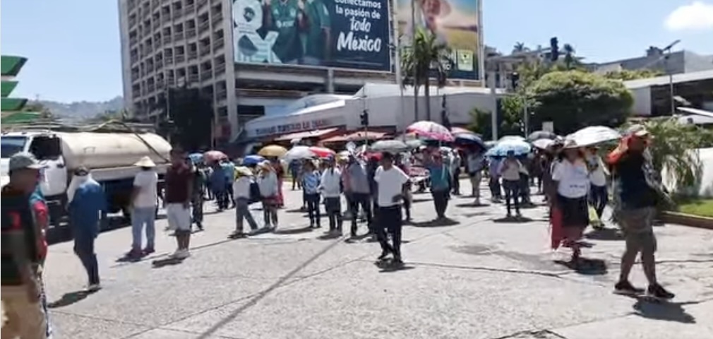 La disidencia magisterial toma las calles en Acapulco