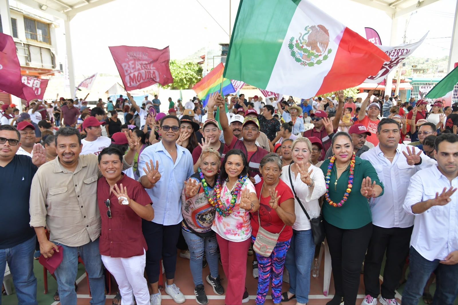 En Guerrero estamos organizados y nos identificamos con Beatriz Mojica: Marco Santiago