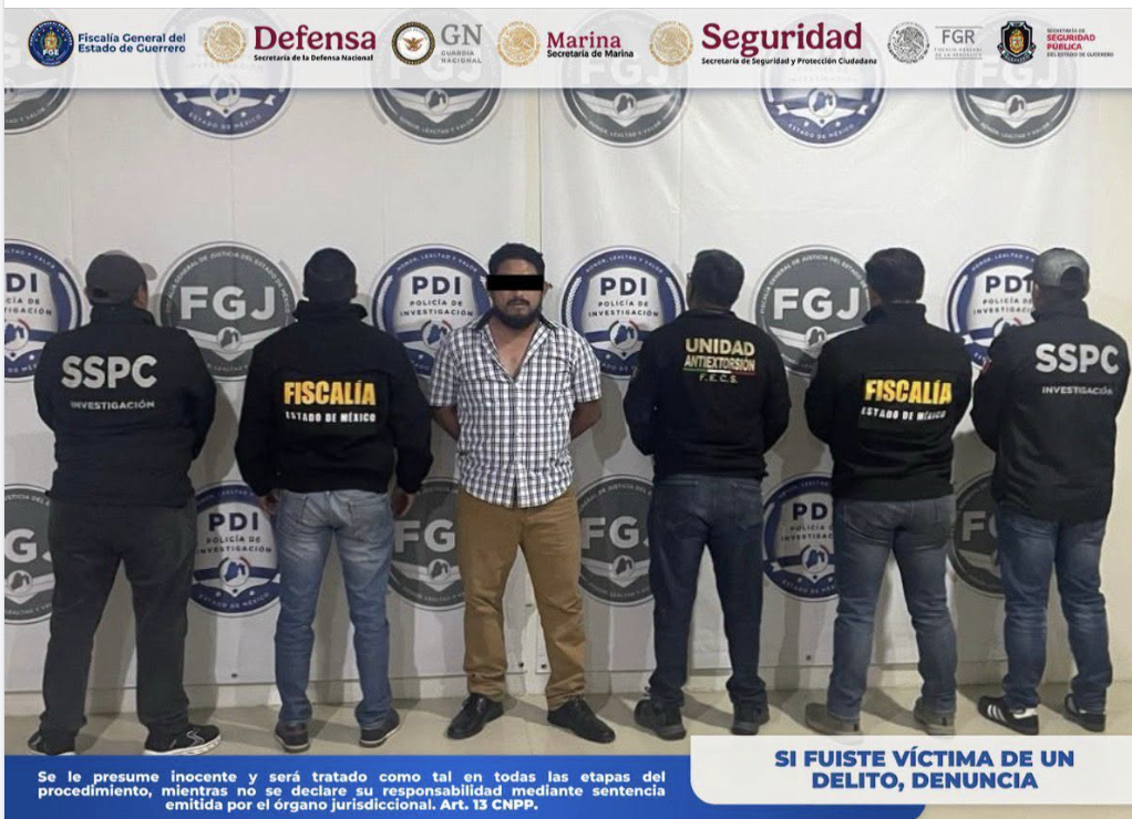 Detienen a «El Tucán» por extorsión agravada en Acapulco, pedía 300 pesos por unidad
