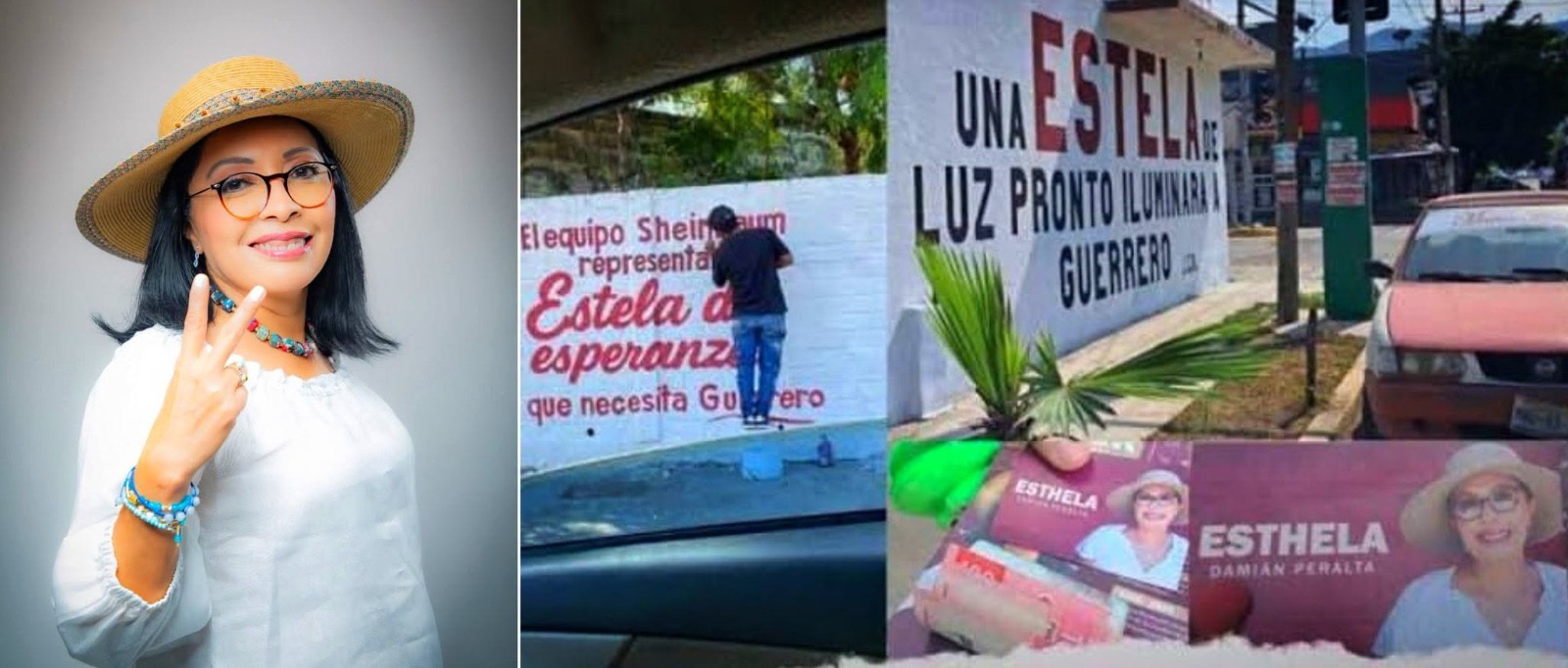 ¿La estrategia es convencer o maquillar? ¡Esthela aquí, Esthela allá… maquíllenla, maquíllenla!