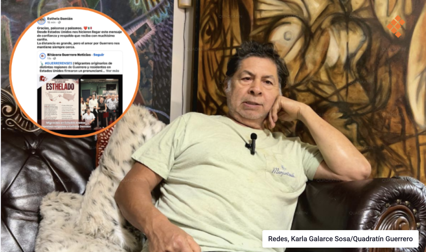 Guerrerenses radicados en EU se deslindan de supuesto respaldo a Esthela Damián
