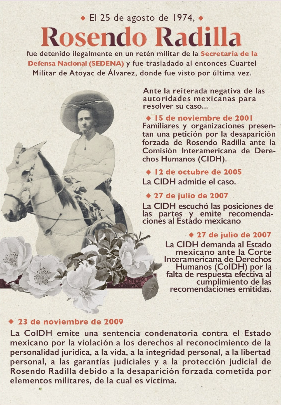 Ordenan abrir archivos militares de la Guerra Sucia, una herida histórica que tuvo en Guerrero uno de sus principales escenarios