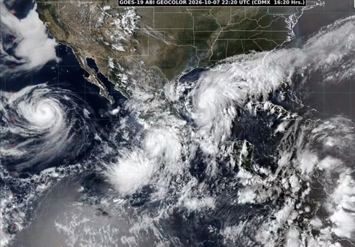 Guerrero, bajo pronóstico de lluvias torrenciales por tormenta tropical Simón