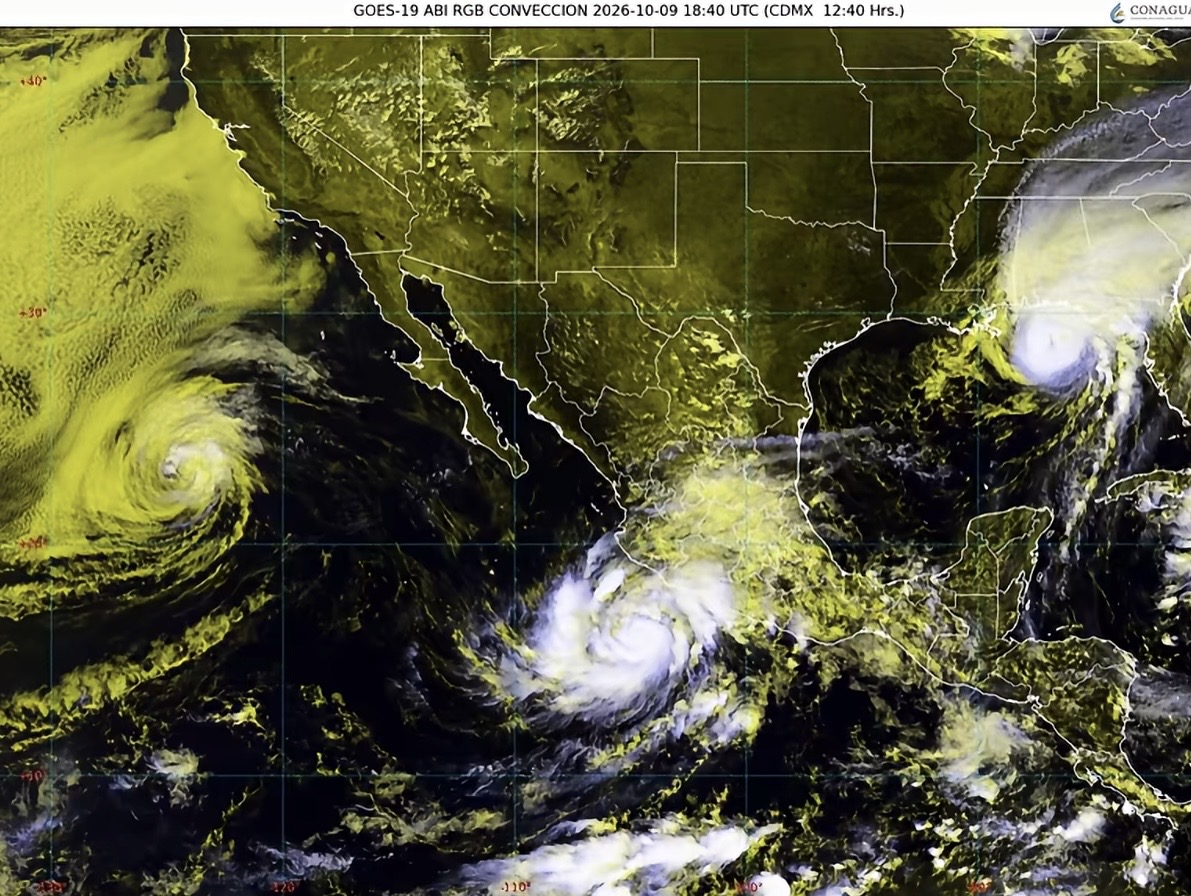 Simón ya es huracán categoría 2: mantiene amenaza de lluvias torrenciales en Guerrero