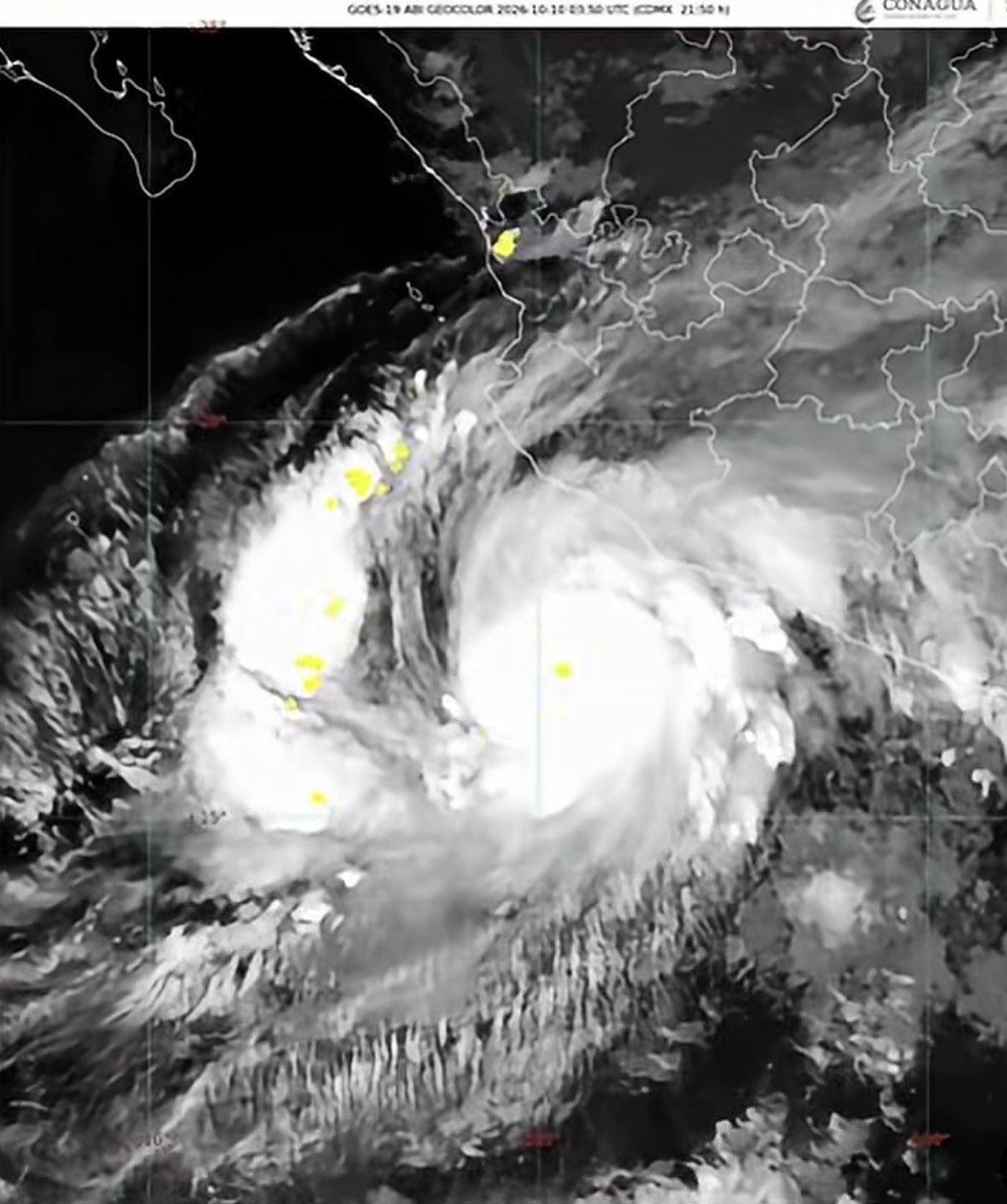 Simón alcanza categoría 4; provocará lluvias torrenciales en Guerrero: SMN