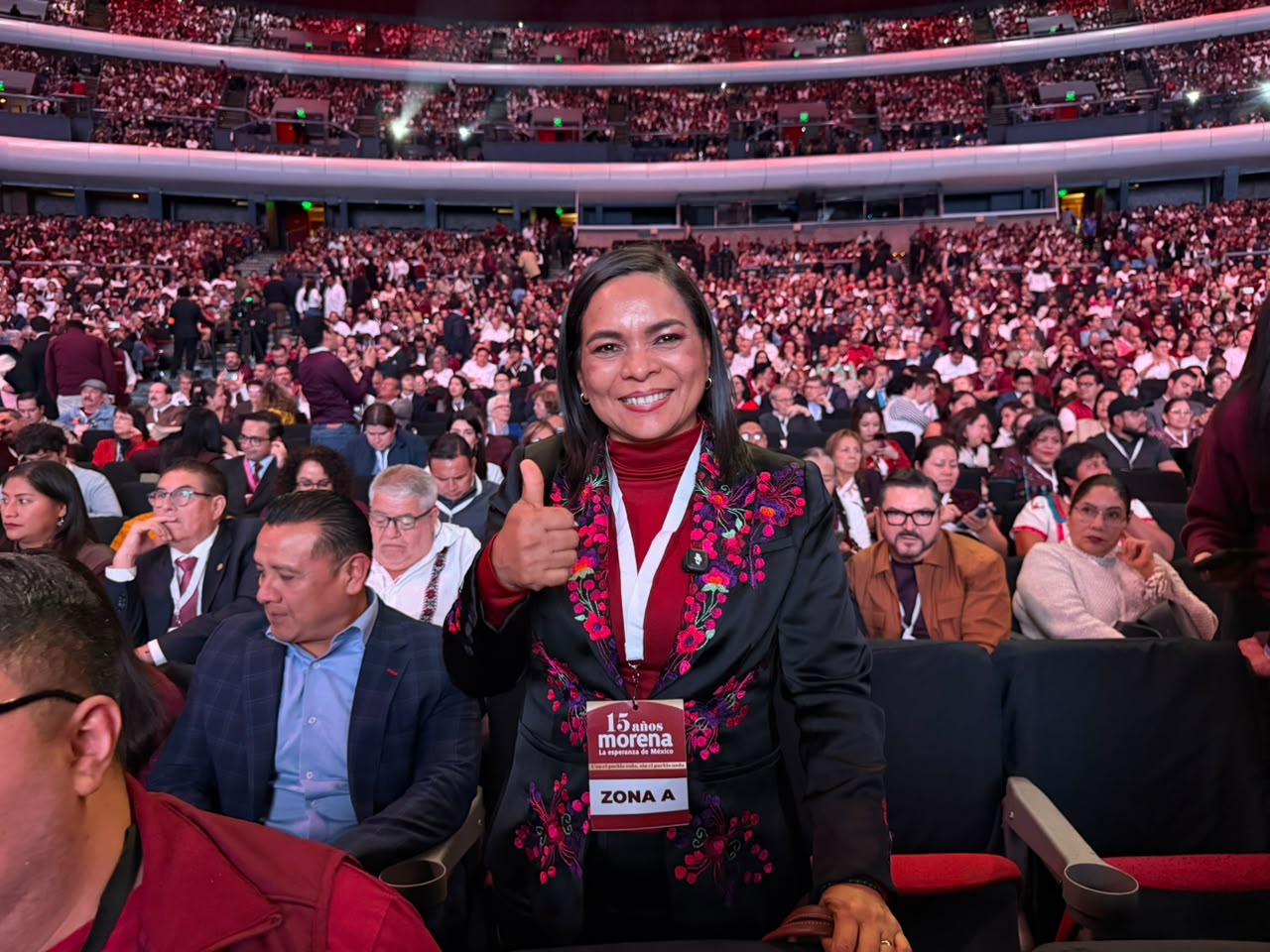 A 15 años de su fundación, Morena llega más fuerte: Beatriz Mojica