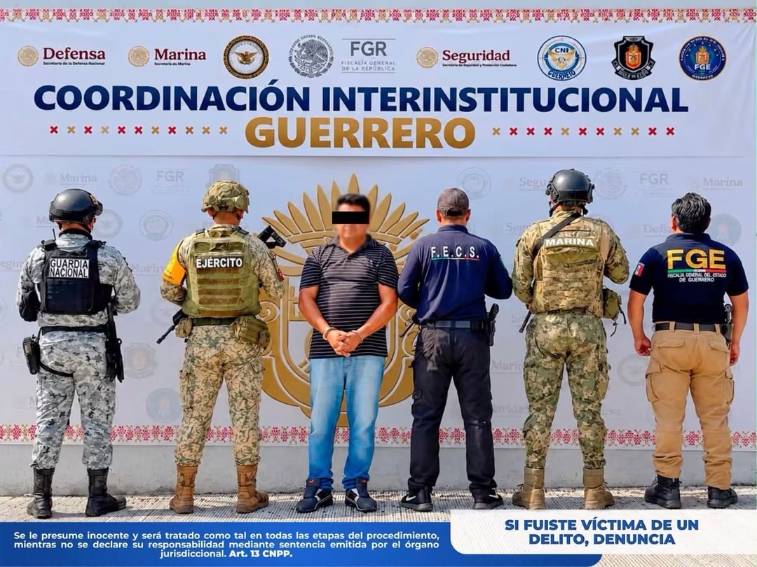 En Acapulco fue detenido Juan Axel alias «El Inge», presunto integrante del grupo criminal ‘Los Ardilllos’&nbsp;