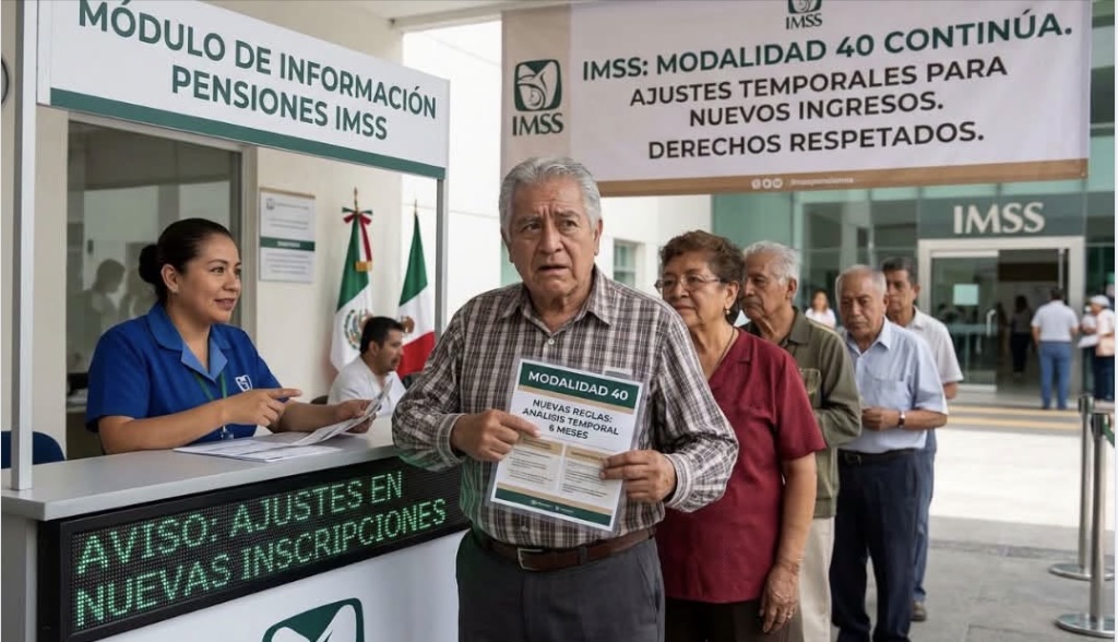IMSS frena abusos en la Modalidad 40: implementa candados a salarios y elimina pagos retroactivos