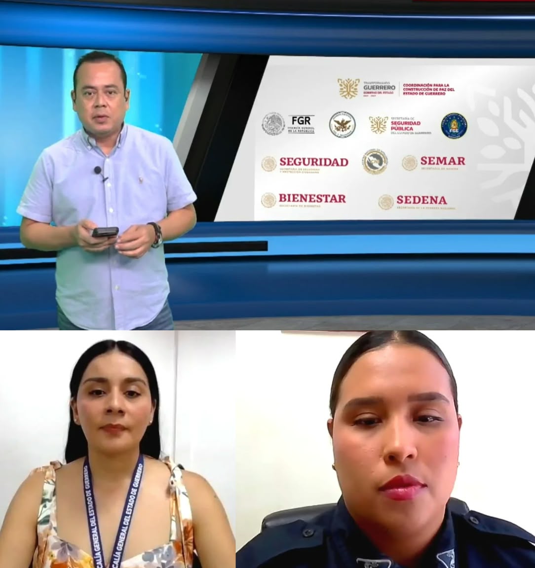 Reportan 24 detenciones y resultados en procuración de justicia en Guerrero